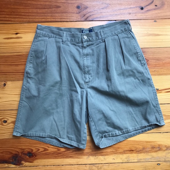 Polo Green Chino Shorts, GUC, 32 - Picture 3 of 11